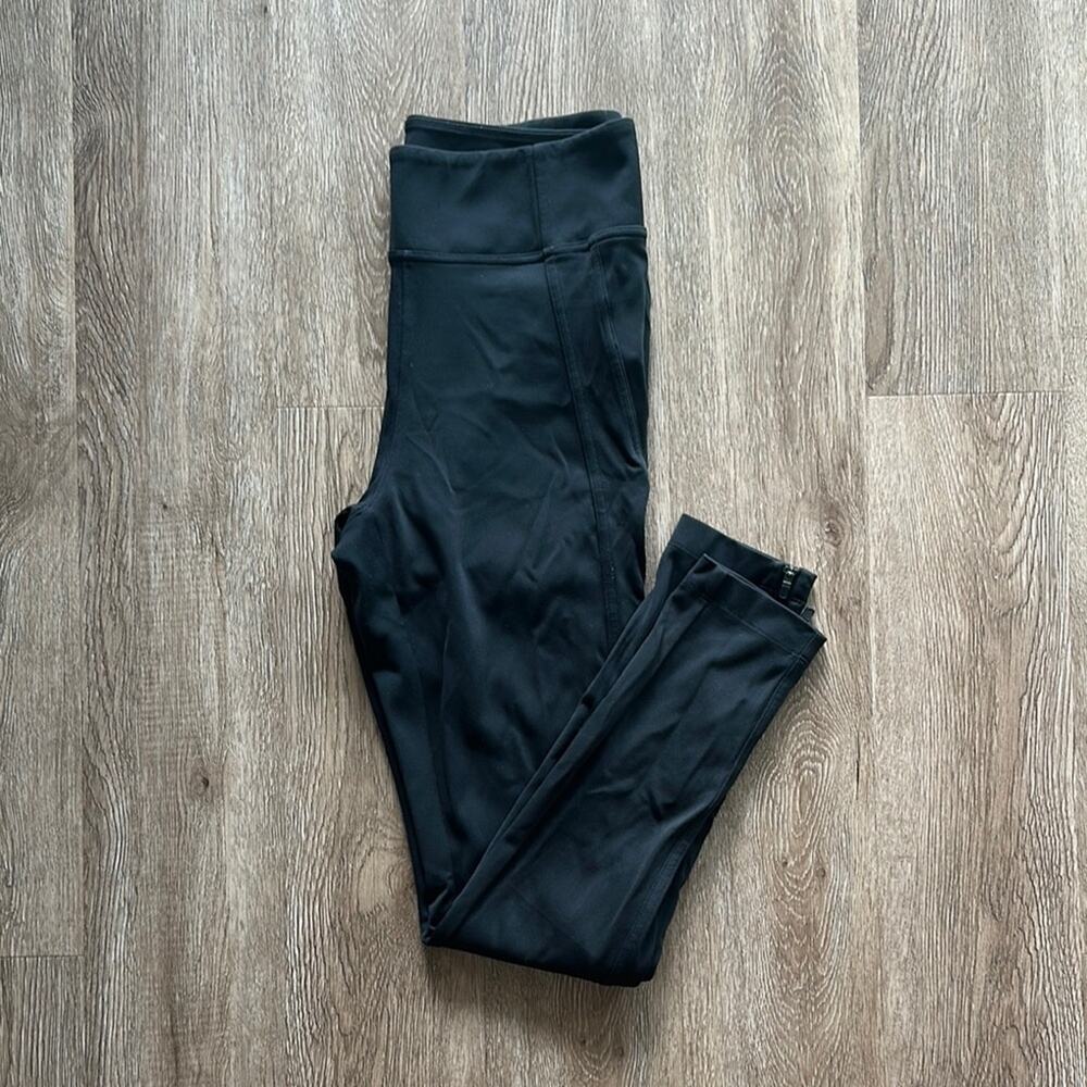 Athleta Delancey Skyline High‎ Rise Leggings Black Size Medium